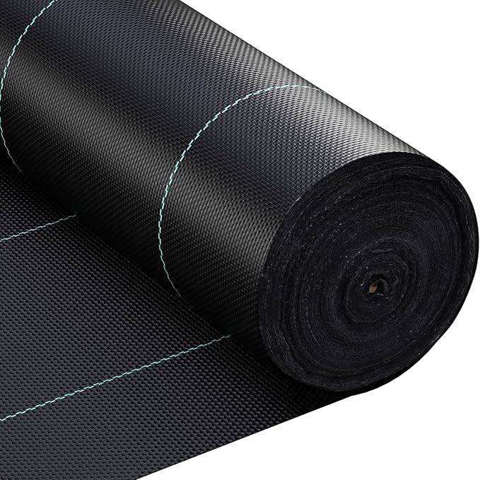 Doniks 6.5x330ft Driveway Fabric3.5OZ Commercial Heavy Duty Weed Barrier Fabric Garden Landscape FabricFrench Drain Fabric for Erosion ControlLandscape FabricWeed BarrierConstruction Projects