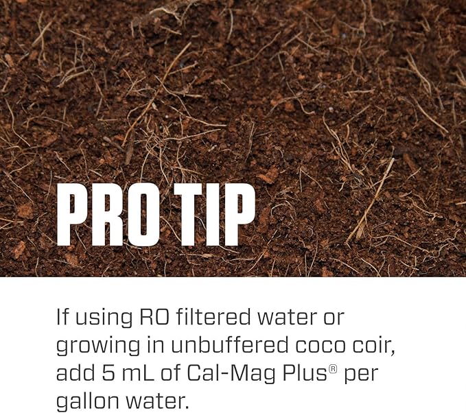 Botanicare Cal-Mag Plus A Calcium Magnesium And Iron Plant Supplement Corrects Common Plant Deficiencies Add To Water Or Use As A Spray 2-0-0 NPK 5 Gallon