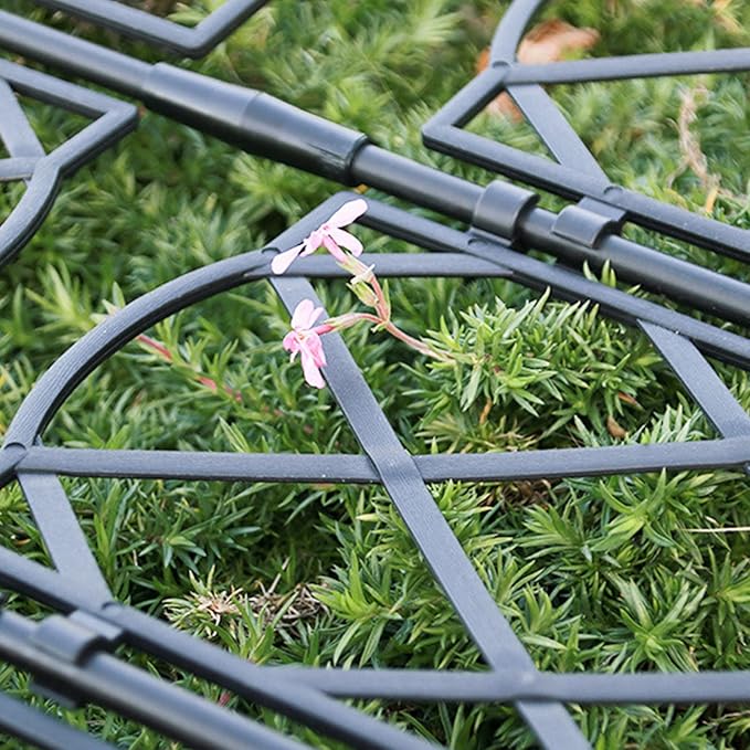 Garden Trellis for Climbing Rustproof Iron Potted Vegetables Vining