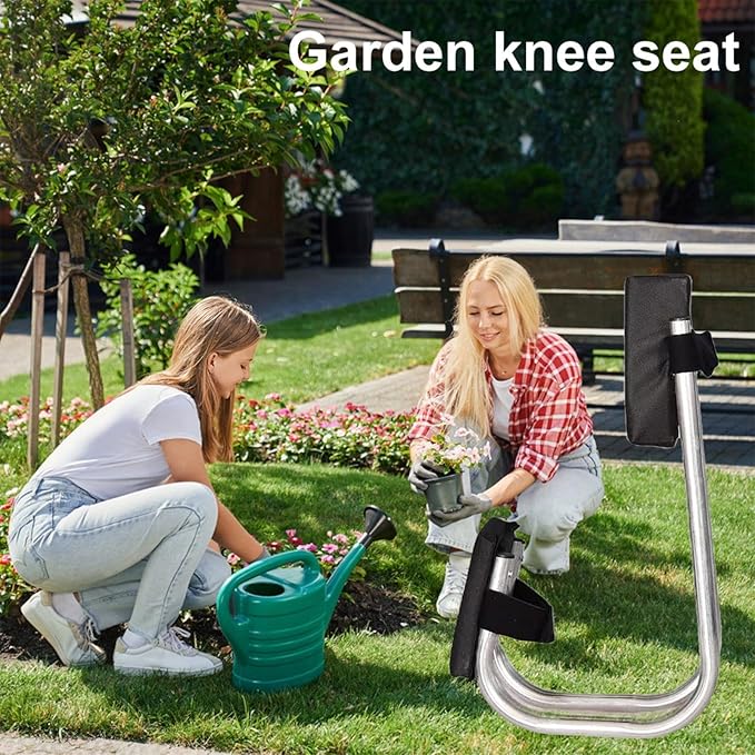 Garden Seat and Kneeler | G Adjustable Kneeler Stool Bench Garden Stools Portable Kneeler Gardening Soft Kneeling Pad for Different Heights