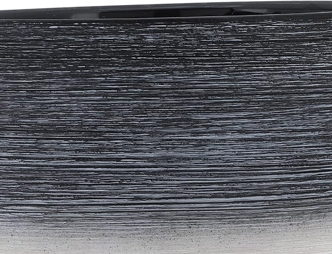 10 Planter ON Wooden Stand Gray