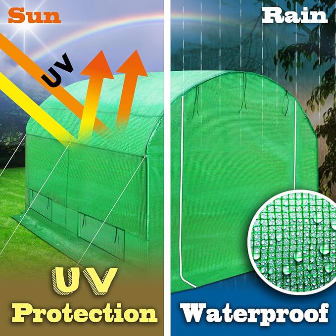 BenefitUSA Replacement Cover for Greenhouse (10'x7'x6')
