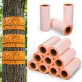 12 Rolls (30 Feet Each) Spotted Lantern Fly Tree Trap Outdoor Fruit Fly Sticky Strips Paper Ant Insect Sticky Barrier Tree Trunk Wraps to Protect Trees Plants Lawn Garden(Orange)