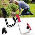Knee Seat for GardeningStrap on Kneeling Device for GardenErgonomic Gardening SeatGarden Work Seat for Farm WorkGardeners Tool Seat for Protect KneesSuper Cozy &amp Improve Work Efficiency (Mix-