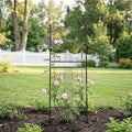 1 Pack Trellis for Climbing Plants Outdoor 59 H x 22 W Rustproof Sturdy Garden Trellis Climbing Plant Support Structure for Climbing Cucumber Tomato Rose Vegetable Flower Plant Trellises