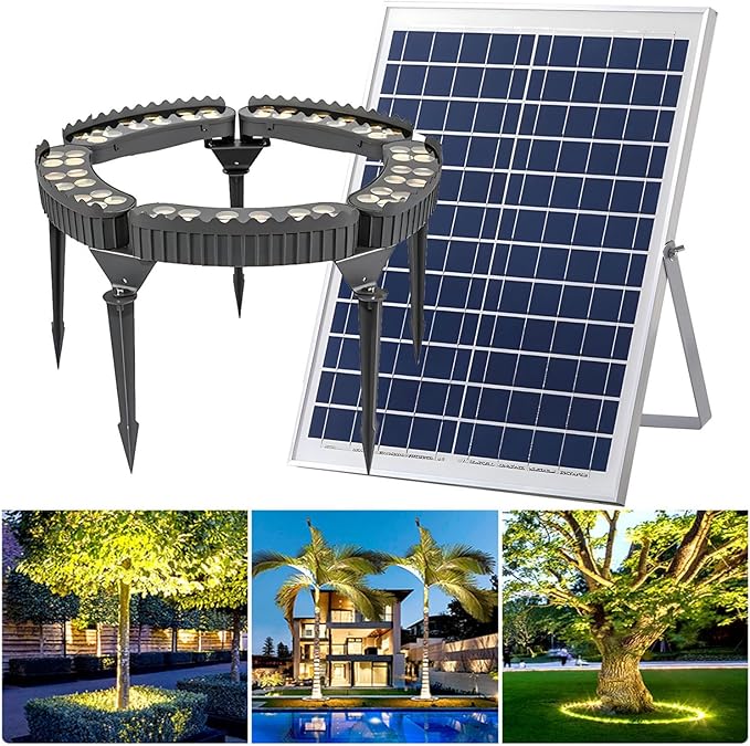 Led Landscape Spotlights Low Voltage Landscape Tree Ring Lights Outdoor Tree Lights Made to Last(Pack of 6) (7)