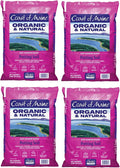 Coast of Maine Bar Harbor Blend 8qt (Pack of 4) Organic and Natural Potting Soil for Houseplants Flowers Vegetables Herbs and Containers