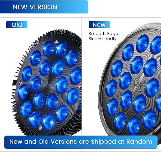 LED Aquarium Blue Light Blub 18W (36W Equivalent) LED Plant Grow Light Bulb with 450-460nm Blue LEDs for Indoor Plants Veg and Aquarium Plants Growing