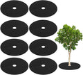 Home and Garden Parts 8 Pack Tree Cover Ring 32.2 Inch Tree Protector Apply to Weed Fabric Black #CN/251024/11953