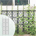 Garden Trellis for Climbing Plants PE Lattice Grid Panels for Potted Plants Sturdy Rustproof Plant Support Stakes for Outdoor Garden Lawn Patio 9 Sizes(Size:57x220cm)