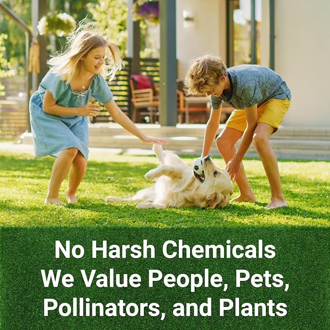 NatureShield Insect and Pest Repellent Outdoor Bug Repellent for Patio and Lawn Use with Irrigation Feeder System Pump or Hose End Sprayer 64 Fl Oz 2 Pack