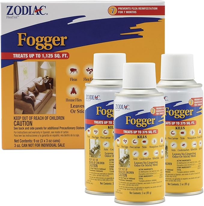 Zodiac Fogger 3 ounce cans 3 Pack