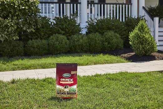 Scotts GrubEx1 Season Long Grub Killer - Kills and Prevents for Up to 4 Months Treats 10000 sq. ft. (2-Pack)
