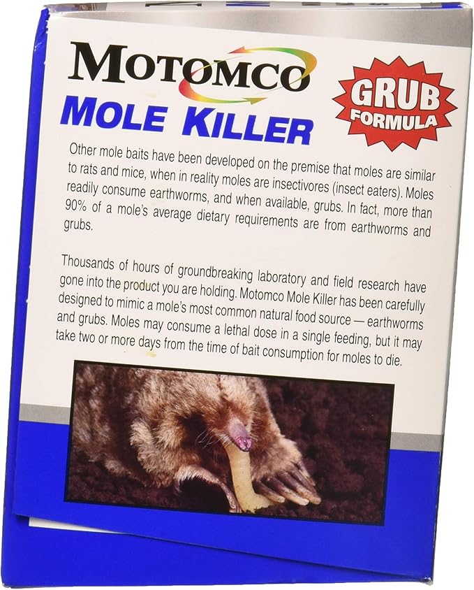 Motomco Mole Killer Grub Formula (8 Placements)