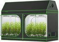 VIVOSUN R846 4x8 Grow Tent 96x48x72 Roof Cube Tent with Observation Window and Floor Tray for Hydroponics Indoor Plant for VS4000/VSF4300