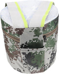 Portable Outdoor Gardening Stool with Pocket 25cm Height Small Foam Workseat for Farming Weeding Camping and Fishing Lightweight Wearable Seat for Adult Gardeners Random Style