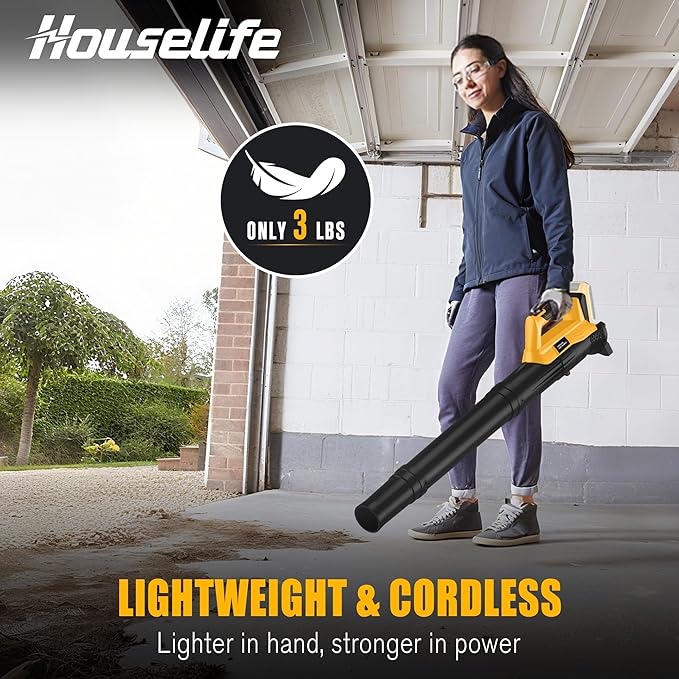 Cordless Weed Wacker + Hedge Trimmer + Leaf Blower Combo Compatible with Dewalt 20v Max Battery(Tool Only) 20V Cordless Weed Eater &amp Edger/String Trimmer for Lawn Care Garden Yard