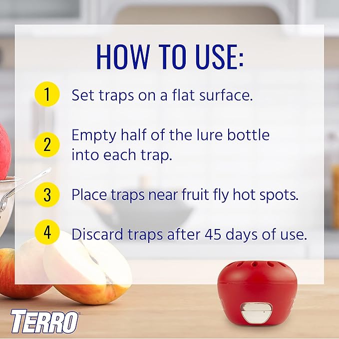 Terro T2503-3 Fruit Fly Trap