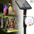Solar Spotlights Outdoor Waterproof IP67Cool White LED Floodlight4 Pack360°Adjustable Prowered Panel3 Lighting ModesGarden Decor Outside Spot Lights Focus for Yard/Landscape/House/Lawn/Patio/Tree
