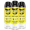 Raid Multi Insect Killer Aerosol Kills Ants Spiders Roaches and Flies No Lingering Chemical Odor Indoor and Outdoor Use 15 Ounce (Pack of 3)