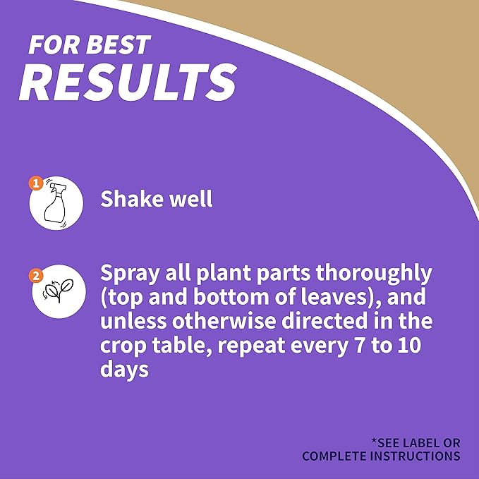 Bonide Captain Jack's Copper Fungicide 32 oz Ready-to-Spray Disease Control Solution for Organic Gardening Controls Leaf Curl