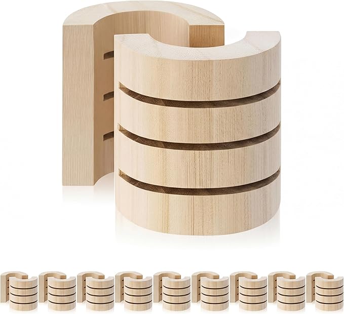 10 Pcs Termite Bait Station Monitoring Wood Replacement Insert Termite Stakes Bait Stations Wood Bases for Garden Farms Monitoring System Detects Activity No Termiticide Included
