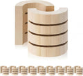 10 Pcs Termite Bait Station Monitoring Wood Replacement Insert Termite Stakes Bait Stations Wood Bases for Garden Farms Monitoring System Detects Activity No Termiticide Included