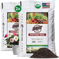 Brut Organic Potting Soil 1 CU FT – Premium Plant Soil with Organic Worm Castings Trace Minerals &amp Perlite – Chemical-Free Filler-Free – Ideal Potting Mix for Indoor &amp Outdoor Plants – Pack