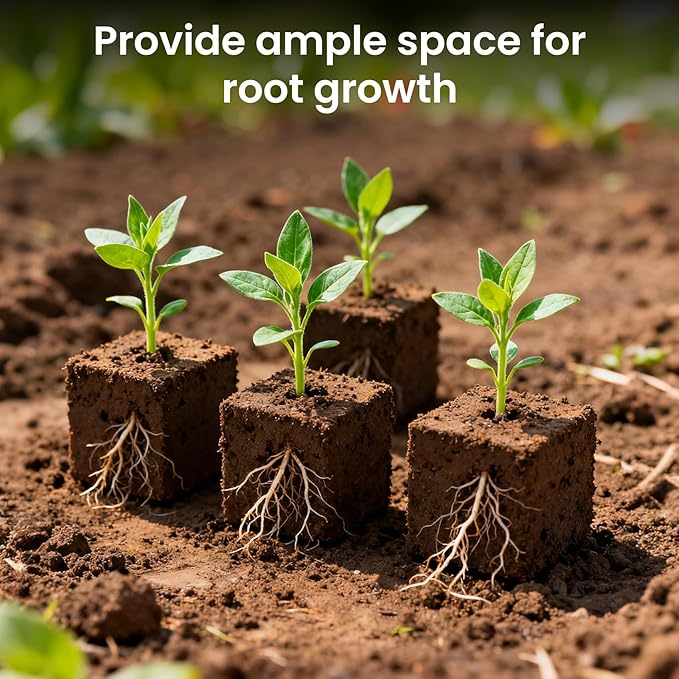 Soil Block Maker 6-Piece Set Includes 2-Inch 4-Cell And 3/4-Inch 20-Cell Soil Block Makers 3 Types Of Seed Pins Growth Tweezers Handheld Tools For Seed Starting In Greenhouse Garden And Farm Use