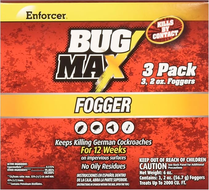 Enforcer EBMFOG2 3-Count BugMax Fogger 2-Ounce