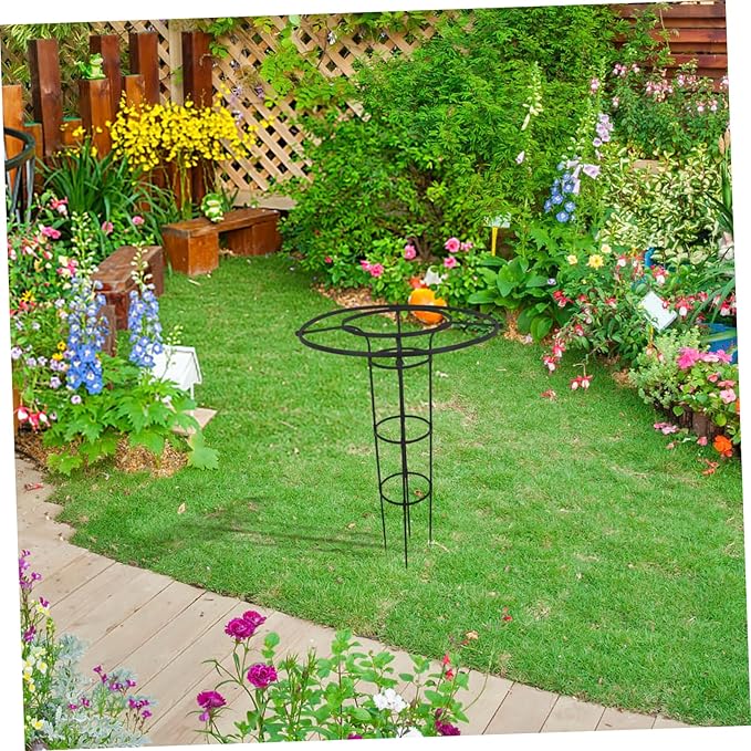 Multi Functional Plant Support Frame Umbrella Shaped Trellis for Climbing Plants Durable Vine Support for Roses Vines Easy Assembly Garden Decoration
