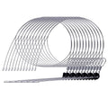 12Pcs Trap Wire (60in Long 7x7 3/32 Cable) Fits for Outdoor Survival and Hunting Adventures Easy to Carry