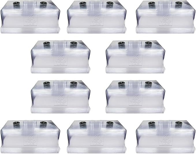 7 Inch Propagation Dome - 100 Pack Humidity Vented Domes – Plant Growing Dome for Seedling Germination Soil &amp Hydroponic Horticulture