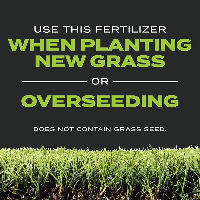 Scotts Turf Builder Triple Action Built For Seeding - Weed Preventer and Fertilizer for New Lawns 1000 sq. ft. 4.3 lbs.