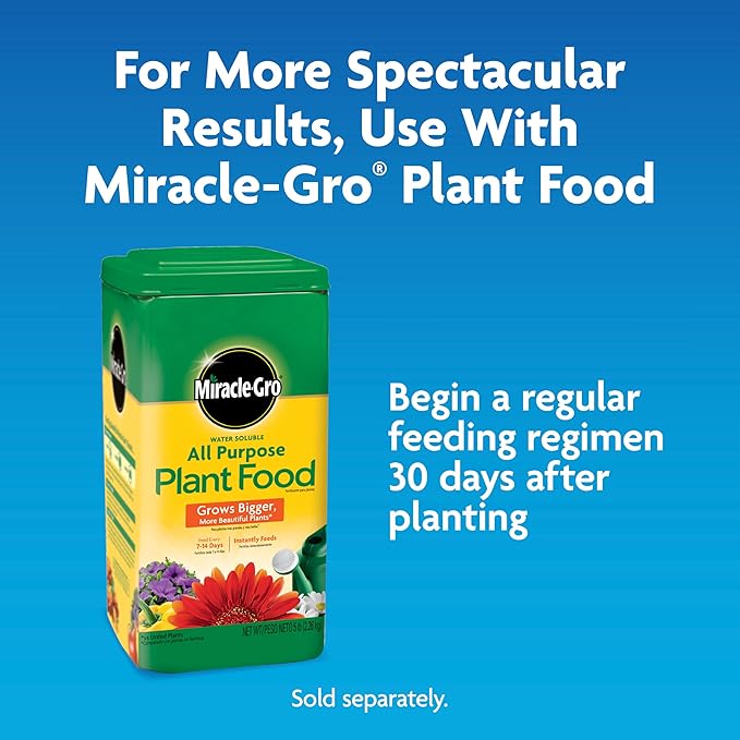 Miracle-Gro Moisture Control Potting Mix For Container Plants Protects against Over- and Under-Watering 6 qt.