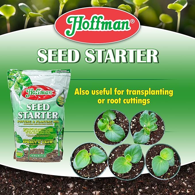 Hoffman 30103 Seed Starter Soil 10 Quarts