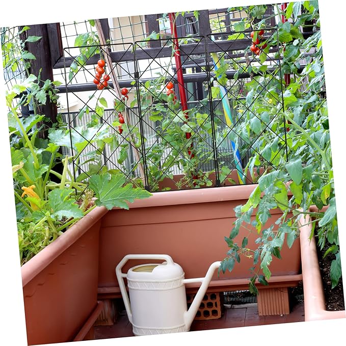 Folding Plant Support Stand Garden Trellis for Vine Plants Climbing Fruits
