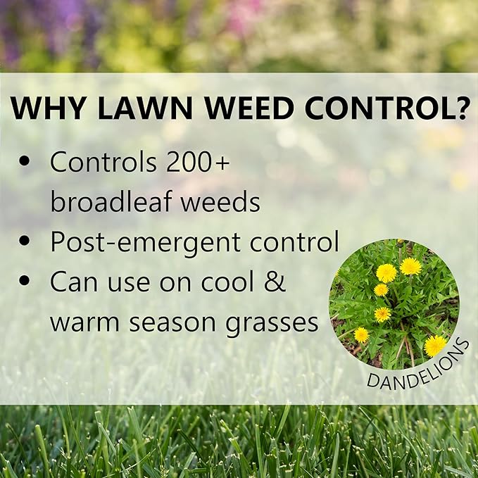 Jonathan Green (12197) Lawn Weed Control - Post Emergent Broadleaf Weed Killer (15000 Sq. Ft.)