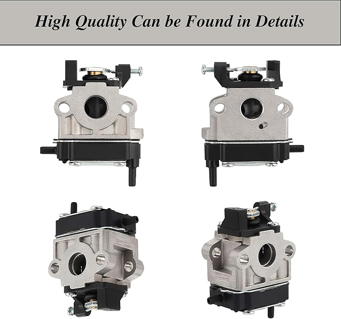 Carburetor Compatible for Hitachi RB24EA RB24EA (S) RB24EAP 23.9cc Leaf Blowers 6698373 Carb with Air Filter Fuel Line Kit
