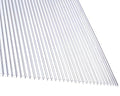 Be Cool Solutions Polycarbonate Panel Twin Layer 4mm Sheet 5 Pack 2' (W) X 6' (L)- Cold-Flexible Clear Strong Impact and Shatterproof - All-Weather Outdoor Garden and Greenhouse Covering