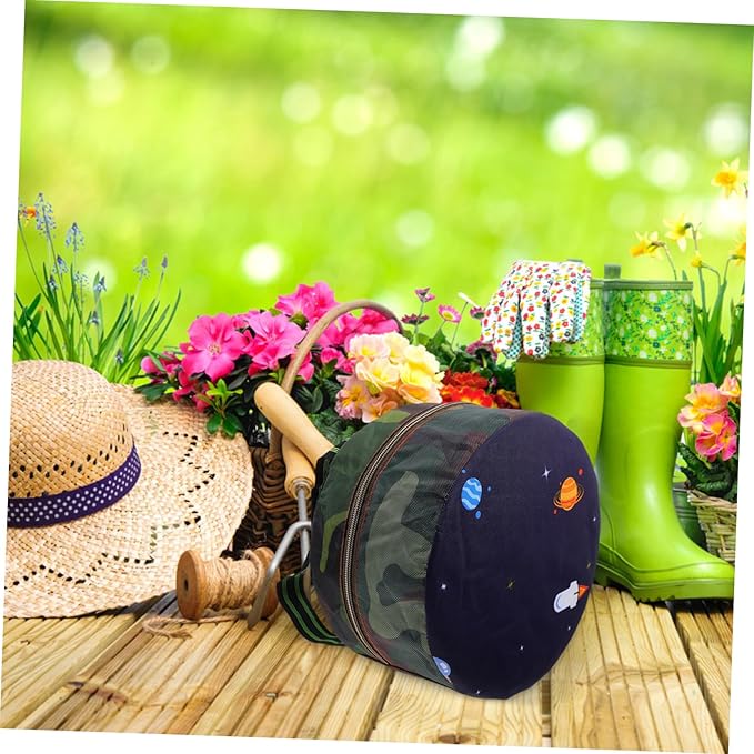 Outdoor Gardening Stool Portable Farm Stool Lightweight Breathable Multi-Functional Sturdy Design Foam Cloth for Adults Boys and Girls Farm Use Random Style