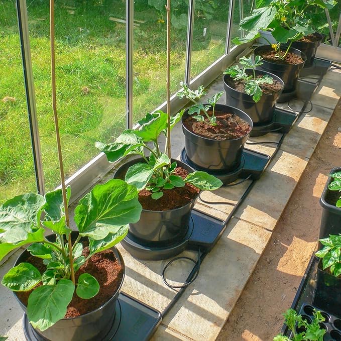 PLANT IT 01-075-080 Kit-15L Plantit Gogro Automatic Watering System 2 Expansion Kit 15L Pots Black