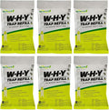 RESCUE! Non-Toxic Wasp Hornet Yellowjacket Trap (WHY Trap) Attractant Refill - 2 Week Refill - 6 Pack