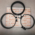 GaRcan Genuine br700 br800 br800x br450 br450c tube clamp set Replacement for Stihl OEM Black