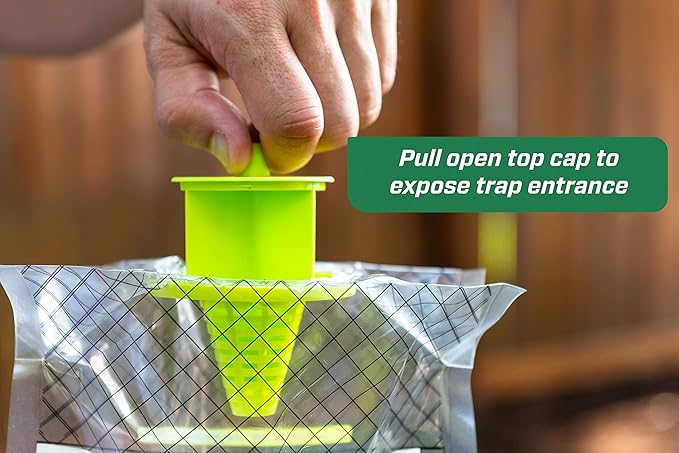 RESCUE! Disposable Yellowjacket Trap - Mountain &amp Pacific Formula - 12 Traps