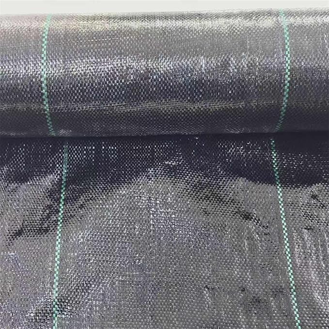 3 x 300FT Weed Barrier Landscape Fabric 3.2 oz Heavy Duty Premium Garden Cover Weed Mat Polyethylene Weed Cloth for Commercial and Home