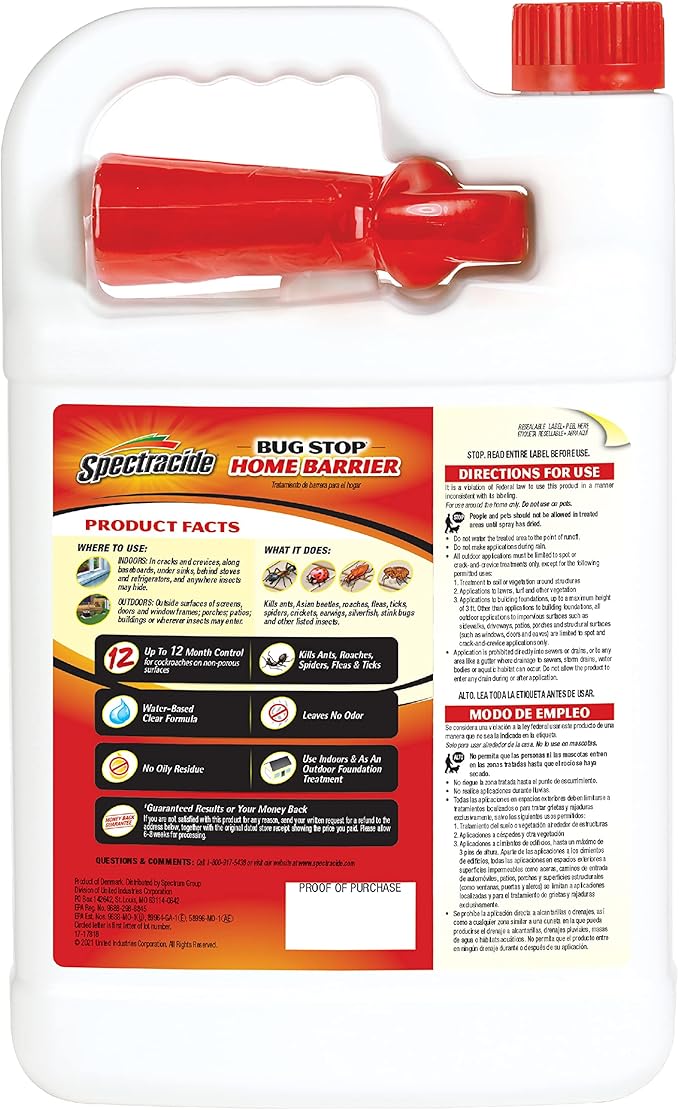 Spectracide Bug Stop Home Barrier 1-Gallon (4 Pack)