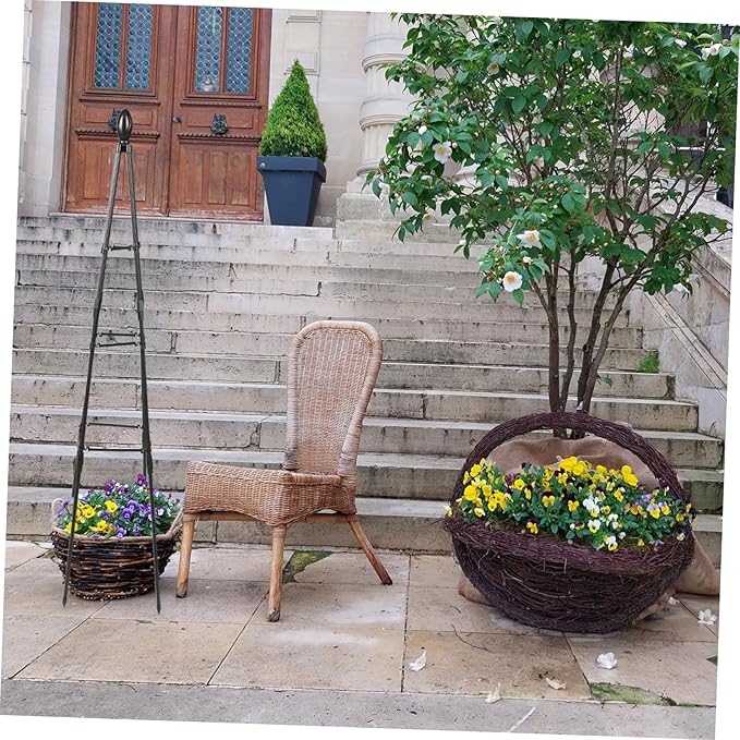 UPKOCH 1set Plant Climbing Trellis for Vines Outdoor Garden Support Stand for Potted Plants and Houseplants Easy to Use Sturdy Frame Design