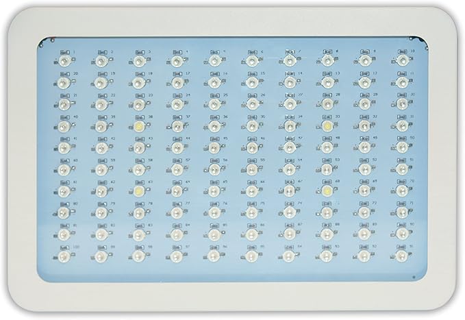 300W LED Grow Light Full Spectrum for Hydroponic Indoor Plants Growing Veg and Flower