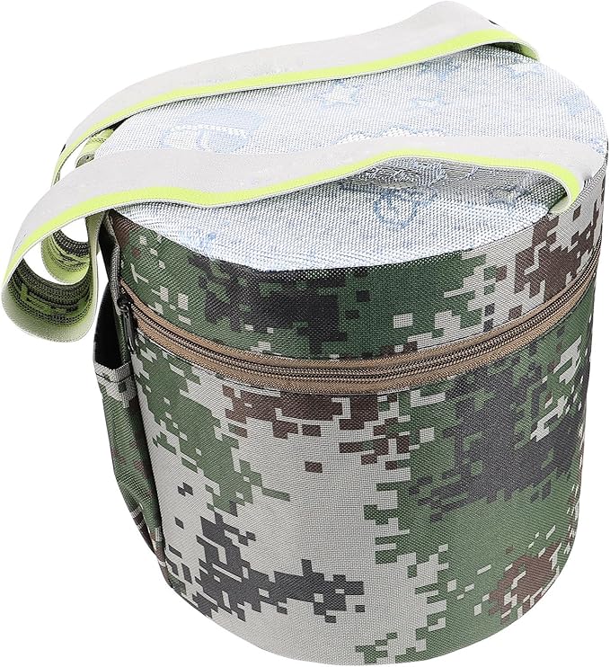 Milisten Portable Foam Garden Stool with Pocket 25cm Height Small Lightweight Step Stool for Adult Gardening and Farming Outdoor Work Seat Random Style